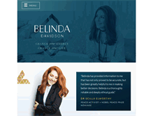 Tablet Screenshot of belindadavidson.com